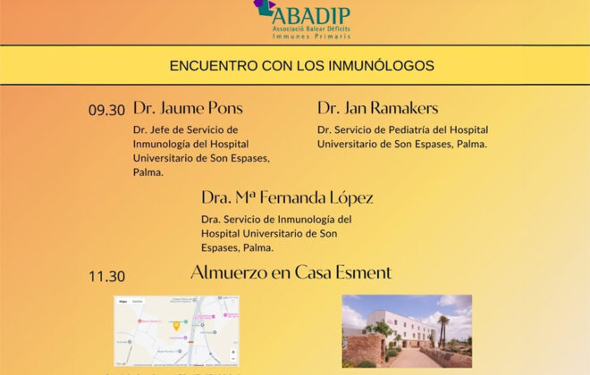 almuerzo encuentro con inmunologos abadip