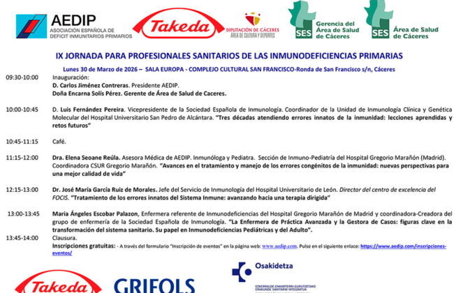programa aedip caceres jornadas nuevo