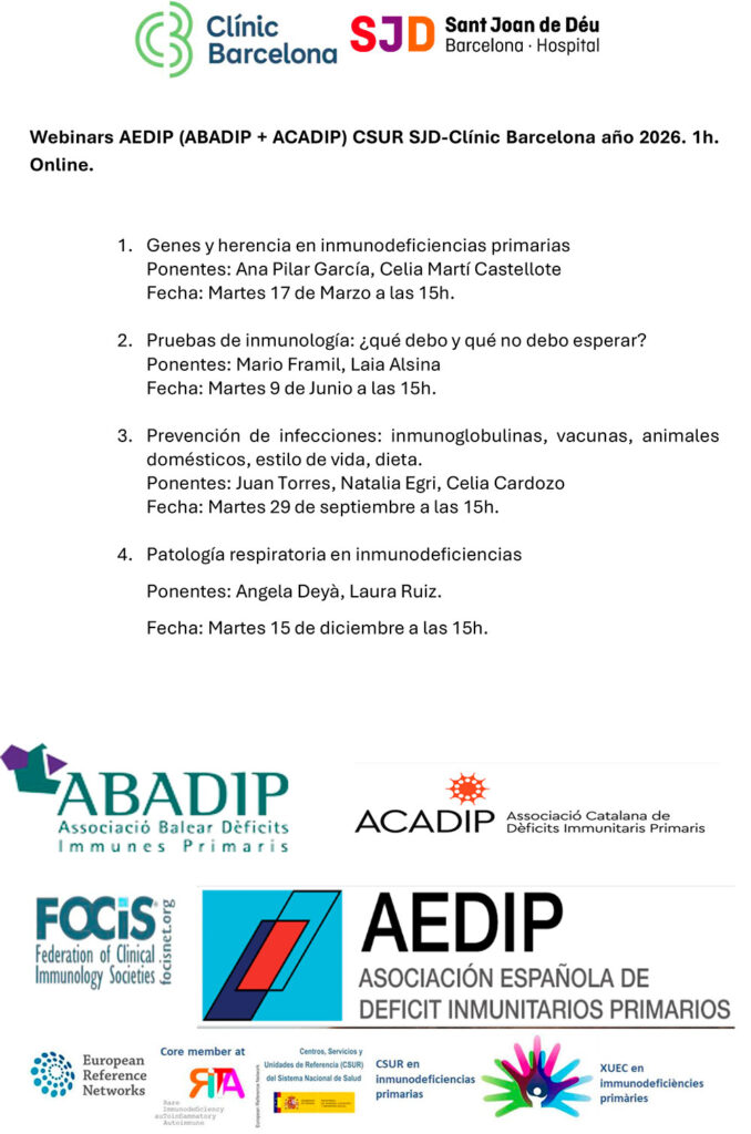 webminar aedip prevencion de infecciones